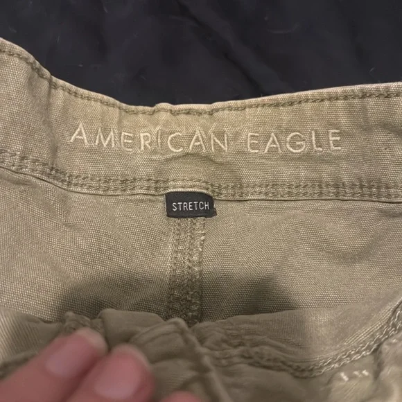 ✨ American Eagle Highest Rise 90s Boyfriend Shorts | Size 2 | Army Green ✨ - Picture 4 of 8